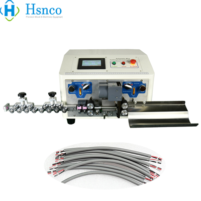 Automatic Multi core inner wires outside jacket Stripping Machine