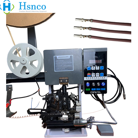 Automatic Wire Stripping & Terminal Crimping Machine